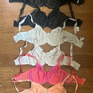 Chantelle Intimates 'Rive Gauche' Underwire Bra / Fortnight Mira Longline Bra